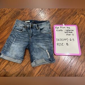 Kut from the Kloth Catherine boyfriend short- size 0